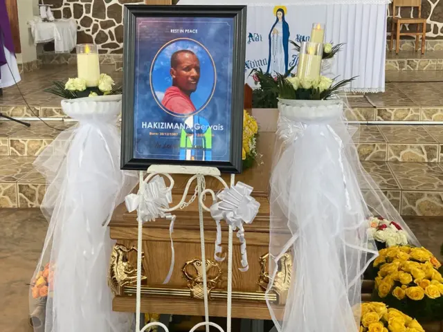 Gushyingura Hakizimana i Kigali