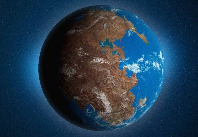 ในอดีตโลกเคยมีมหาทวีปแพนเจีย เมื่อราว 200-300 ล้านปีก่อน