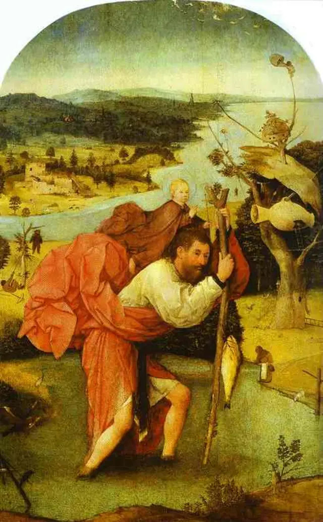 São Cristóvãoroleta númerospinturaroleta númerosHieronymus Bosch