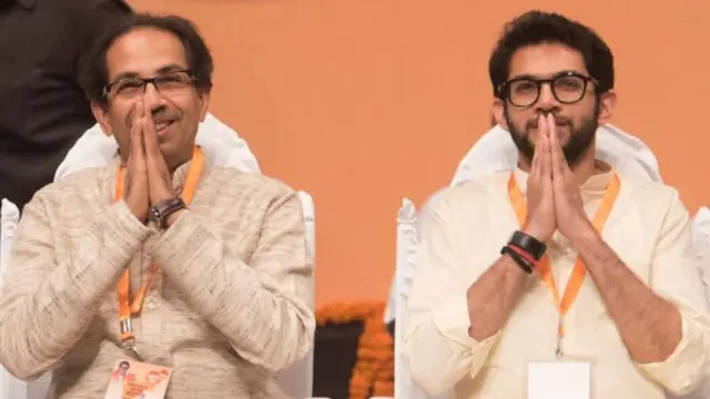 उद्धव ठाकरे आणि आदित्य ठाकरे