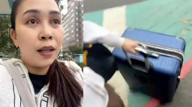 伊莉莎白被公司解僱當天隨即被要求離開宿舍，她以手機錄下離廠過程。