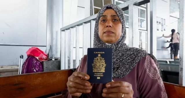 እስካሁን በራፋ ድንበር በኩል የሚወጡ ሰዎች ዝርዝር ውስጥ ስማቸው ባለመኖሩ አዝናለች።