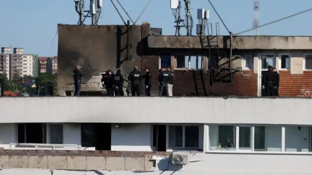 Падіння російського дрона на житловий будинок в Румунії призвело до пожежі