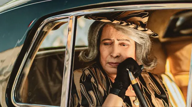 صورة للممثلة حياة الفهد من مسلسلها 