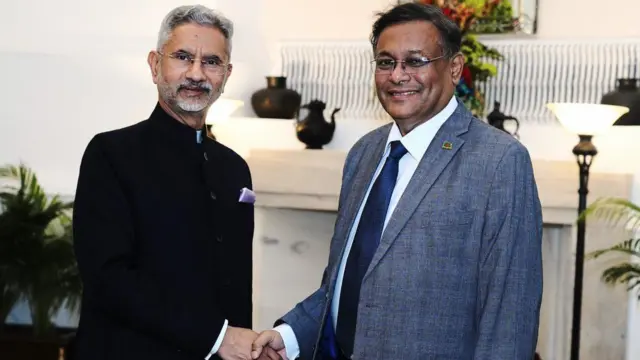 দিল্লিতে ভারত ও বাংলাদেশের পররাষ্ট্রমন্ত্রীরা, ৭ই ফেব্রুয়ারি ২০২৩