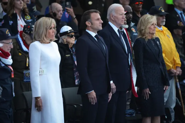 ၂၀၂၄ ဇွန် ၆ ရက် ဒီဒေးနေ့ တက်တဲ့ အမေရိကန်နဲ့ ပြင်သစ်သမ္မတတို့ 