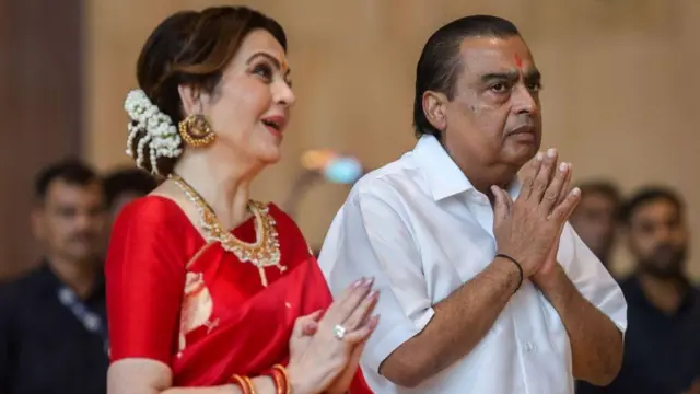 Neeta ve Mukesh Ambani