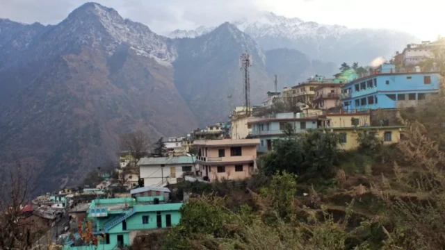 Joshimath, located on the slope of a hill, was built on the debris of a landslide