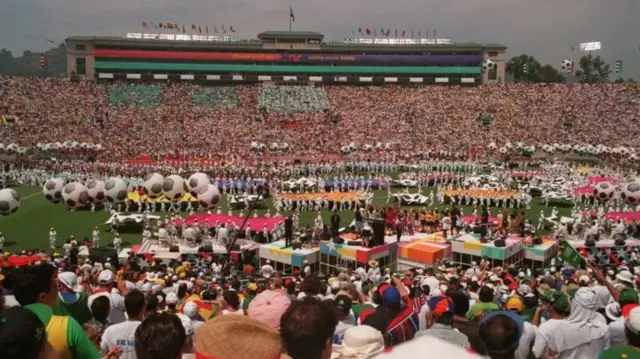Rose Bowl de Pasadena, en Californie. 