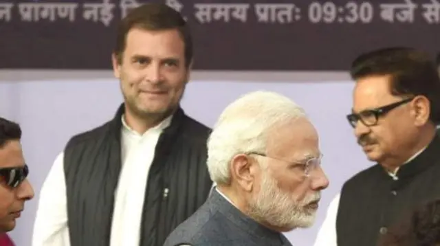 ਰਾਹੁਲ ਗਾਂਧੀ ਅਤੇ ਨਰਿੰਦਰ ਮੋਦੀ