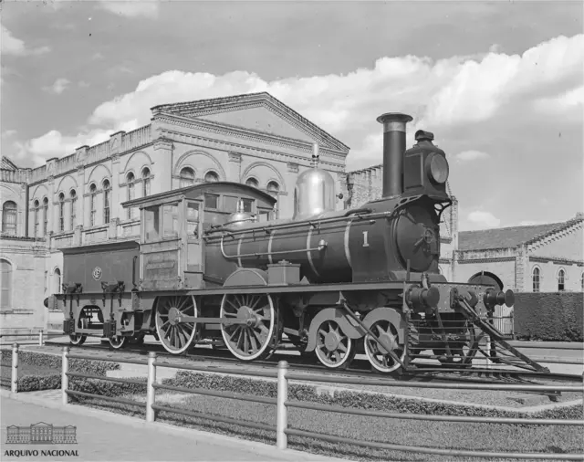 Locomotiva da Cia Paulista de Estradas de Ferro (CPEF)