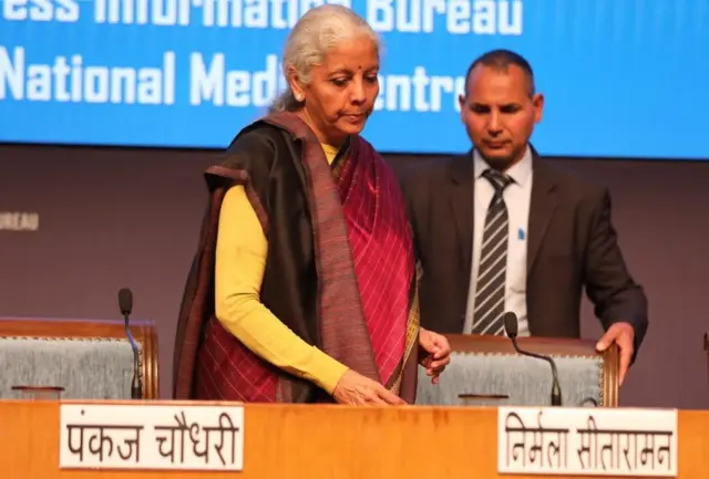 भारतीय बित्तमन्त्री निर्मला सीतारामन