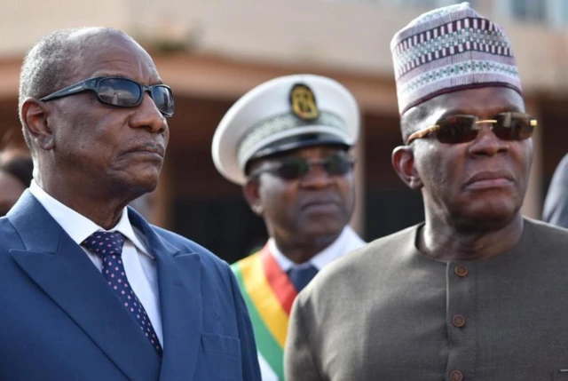 Ibrahima Kassory Fofana et le président Alpha Condé