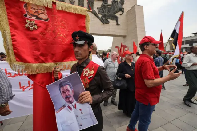 Демонстранты в Ираке