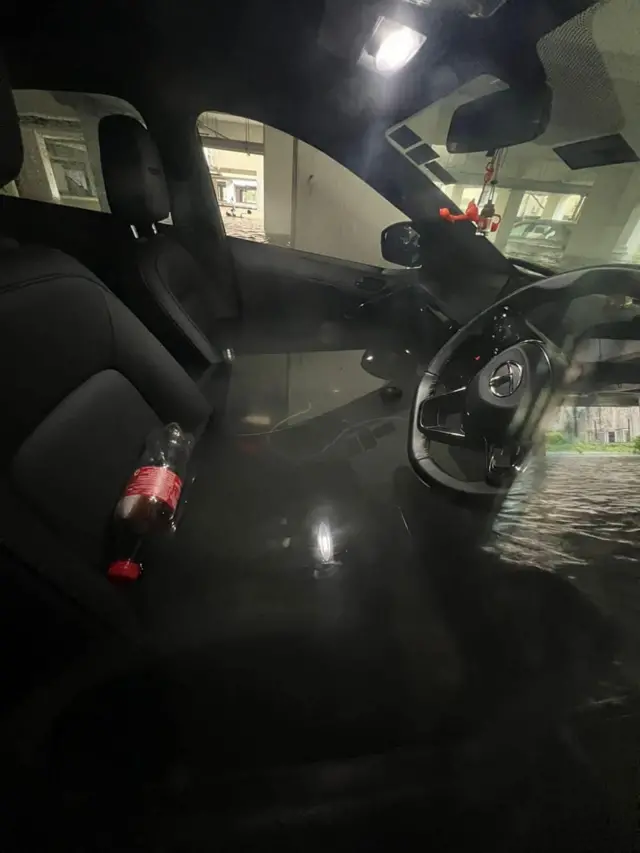 சென்னை வெள்ளத்தில் பாதிக்கப்பட்ட கார்கள்