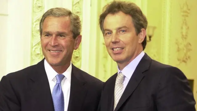 Putin ve Blair 