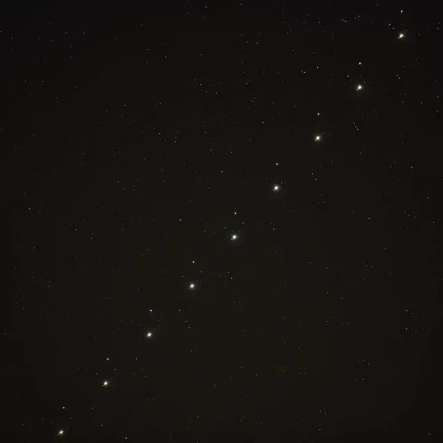 In 2024 it was possible to see Mars and Jupiter in conjunction with the naked eye but Venus, Saturn, Uranus and Neptune will also be visible in January 2025