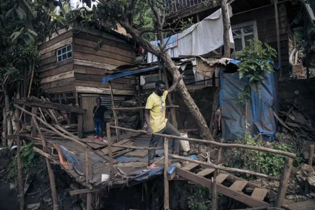 Une habitation de fortune