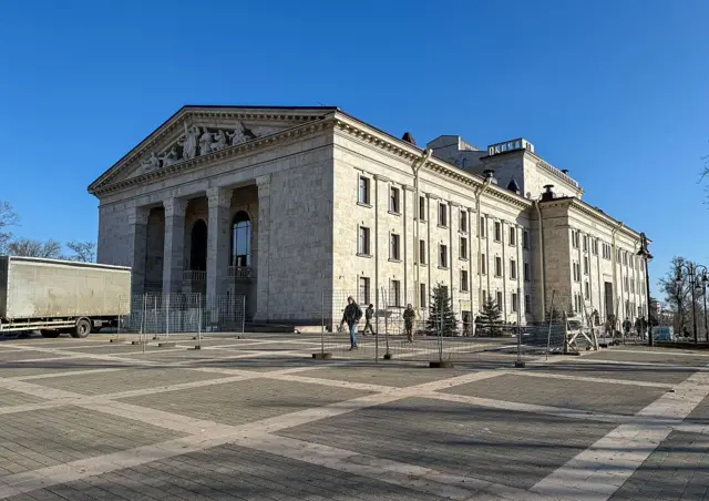 Театр у Маріуполі, збудований росіянами у 2025 році