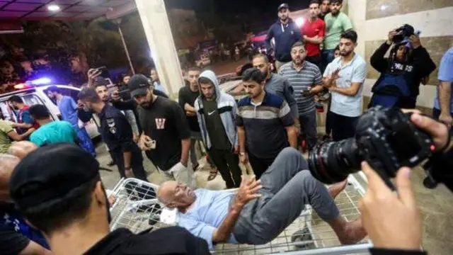 গাজার হাসপাতাল