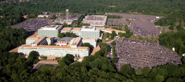 Foto do QG da CIA em Virginia.