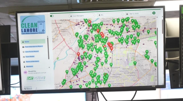 ਲਾਹੌਰ ਦਾ ਨਕਸ਼ਾ