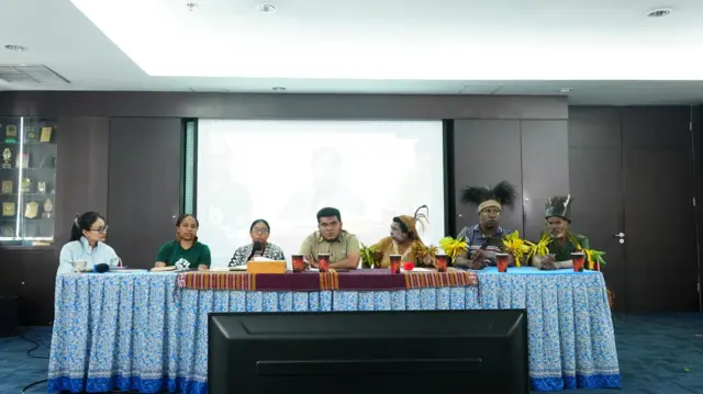 Solidaritas Merauke menilai pemerintah Indonesia telah membantah informasi dugaan pelanggaran HAM dan lingkungan hidup yang terjadi, bantahan tanpa realitis empirik sebab peristiwa hingga saat ini masih terjadi.