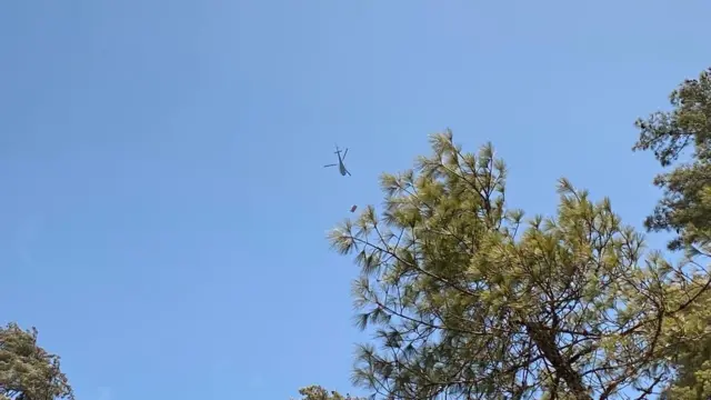 सगरमाथा क्षेत्रमा हेलिकप्टर