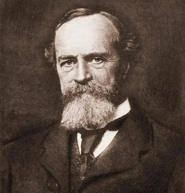 William James umuhanga muri filozofiya w'Umunyamerika wabaye umwalimu Santayana yakundaga kuri Harvard University 
