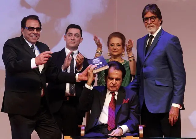 दिलीप कुमार, धर्मेंद्र, अमिताभ बच्चन और आमिर ख़ान