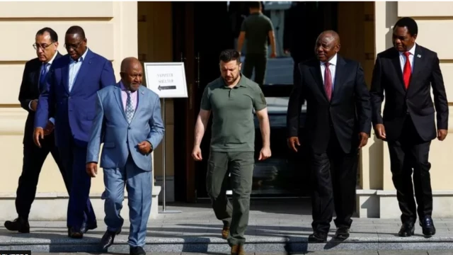 জেলেন্সকির পর পুতিনের সাথেও বৈঠক করবেন আফ্রিকান নেতারা