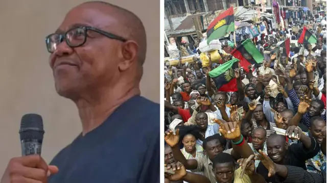 Ndị otu Massob na Peter Obi