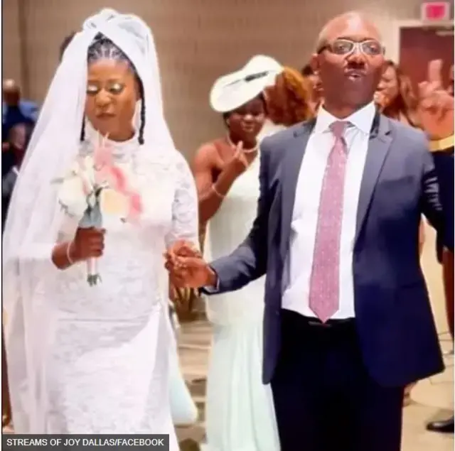 Aworan Fada naa nibi ayẹyẹ igbeyawo to ṣe naa