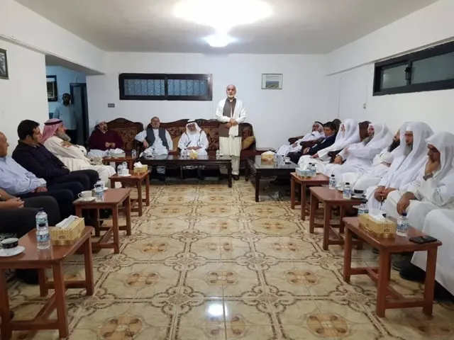 کویت کې د افغانستان سفارت دننه 