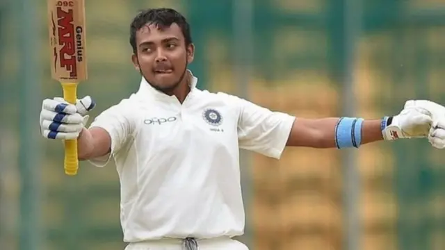 पृथ्वी शॉ