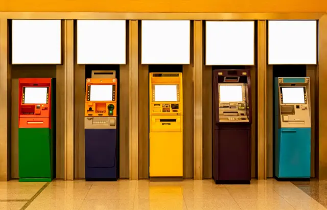 Multi-Automatic Cash Machine The ATM - stock photo Multi-Automatic Cash Machine The ATM