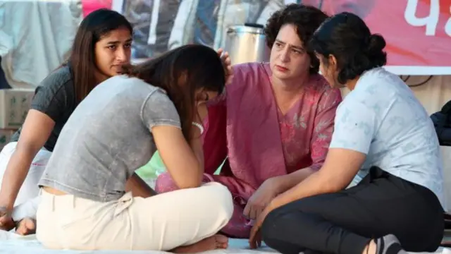 ਮਹਿਲਾ ਭਲਵਾਨ ਅਤੇ ਪ੍ਰਿਅੰਕਾ ਗਾਂਧੀ