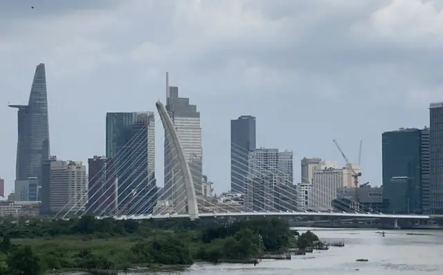 Cảnh chụp tại Thành phố Hồ Chí Minh
