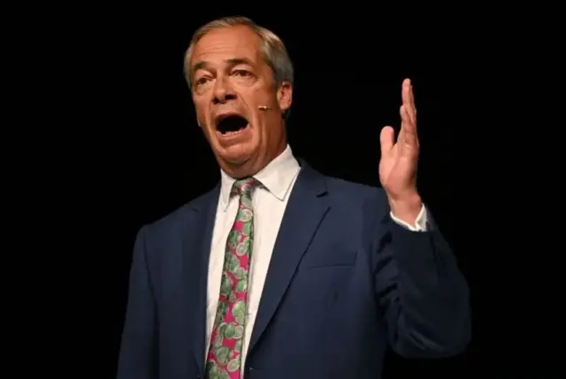 Le leader ultra-conservateur Nigel Farage.