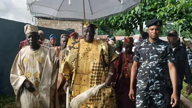 Aworan Timi Agbale ilu Ede, Oba Munirudeen Adesola Lawal