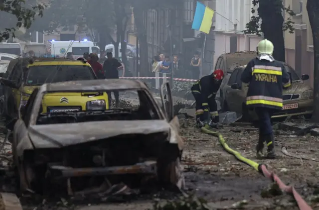 Наслідки удару по Львову