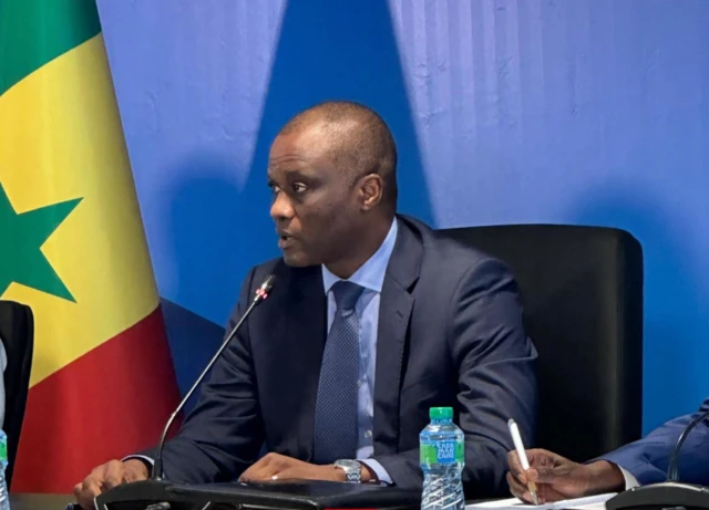 Le ministre de l'Economie, du Plan et de la Coopération, Abdourahmane Sarr. (Capture d'écran)