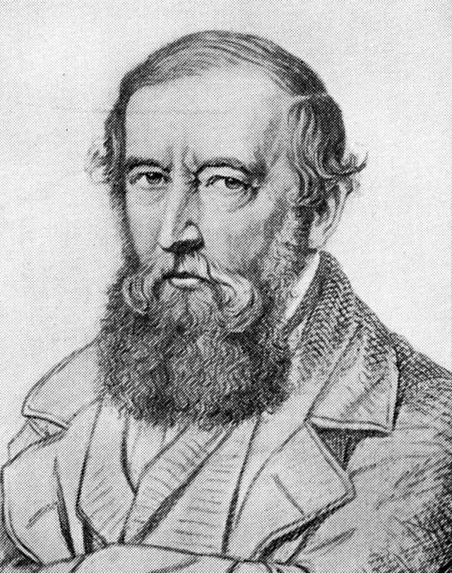 Image du mathématicien suisse Jakob Steiner