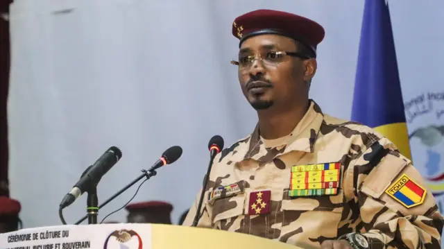 Le président de transition du Tchad, Mahamat Idriss Déby, a pris le pouvoir en 2021. 