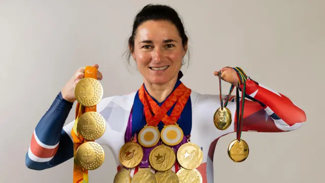 Dame Sarah Storey da lambobin zinarenta 17 na gasar naƙasassu