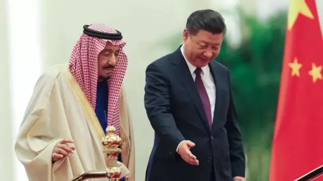 صدر شی جن پنگ اور شاہ سلمان