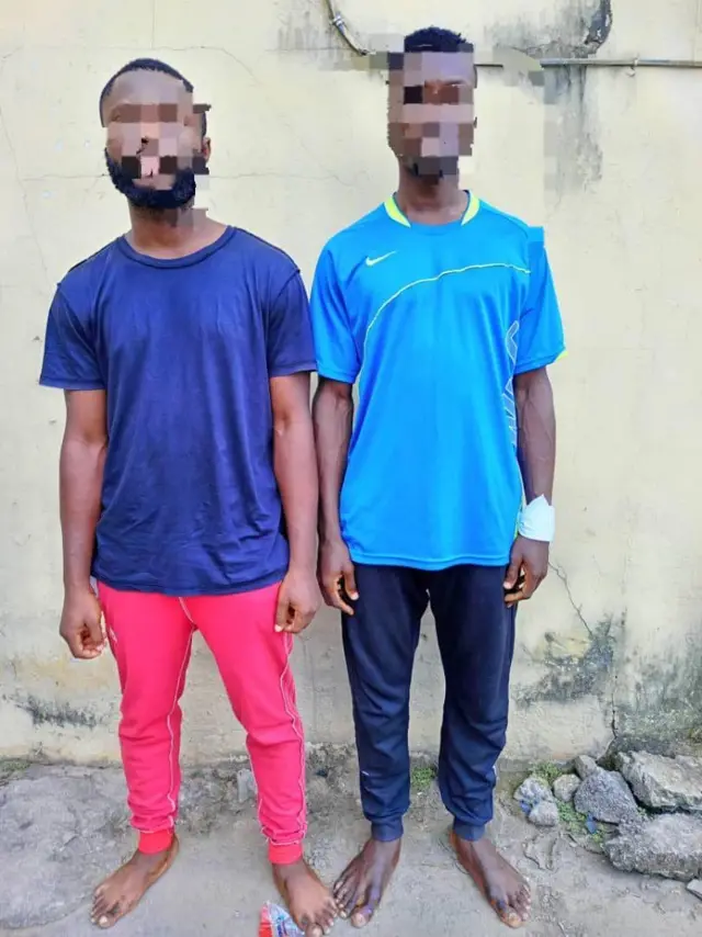 P﻿olice gbab two suspects for one murder case