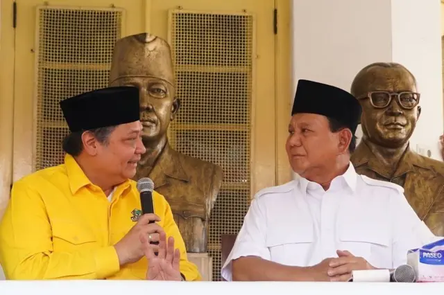 Hartarto, Golkar, Jokowi, Prabowo