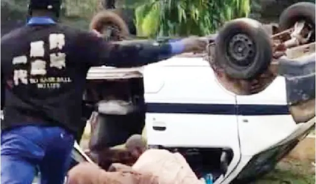 Ibi ti ijamba naa ti ṣẹlẹ