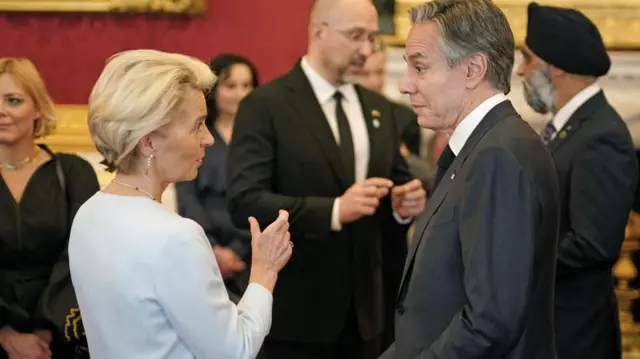 Blinken ve von der Leyen 